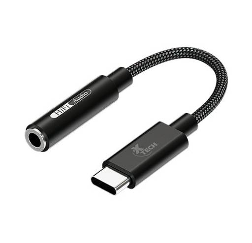 Adaptador USB-C Macho a 3.5mm Hembra para Audífonos