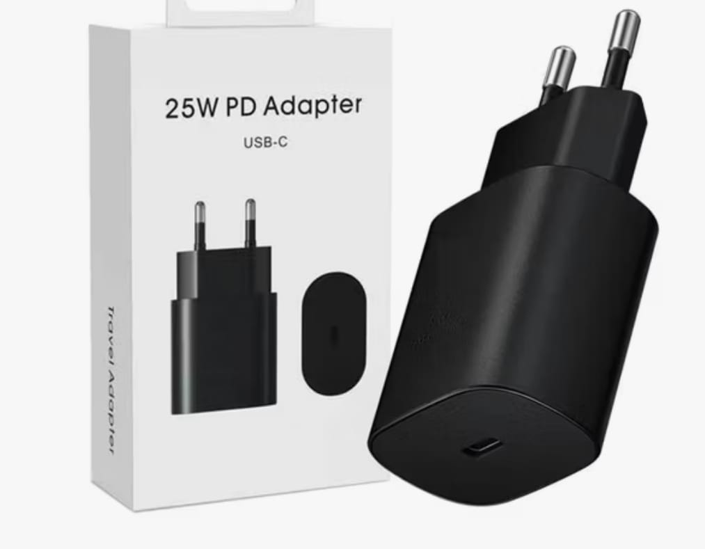 Cargador Adaptador Para Samsung 25w Usb-c Carga Rápida