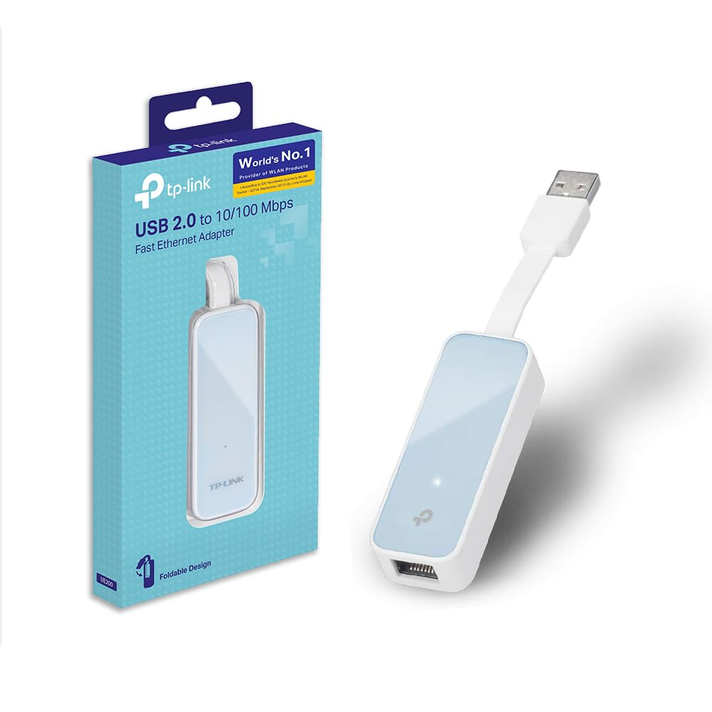 Adaptador de Red USB 2.0 a Ethernet a 100Mbps