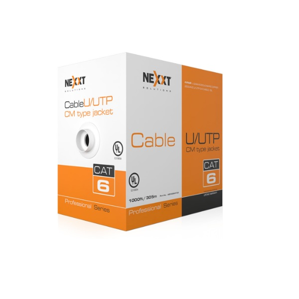 CABLE DE RED 305MT NEXXT CAT6 BLUE P/N AB356NXT32