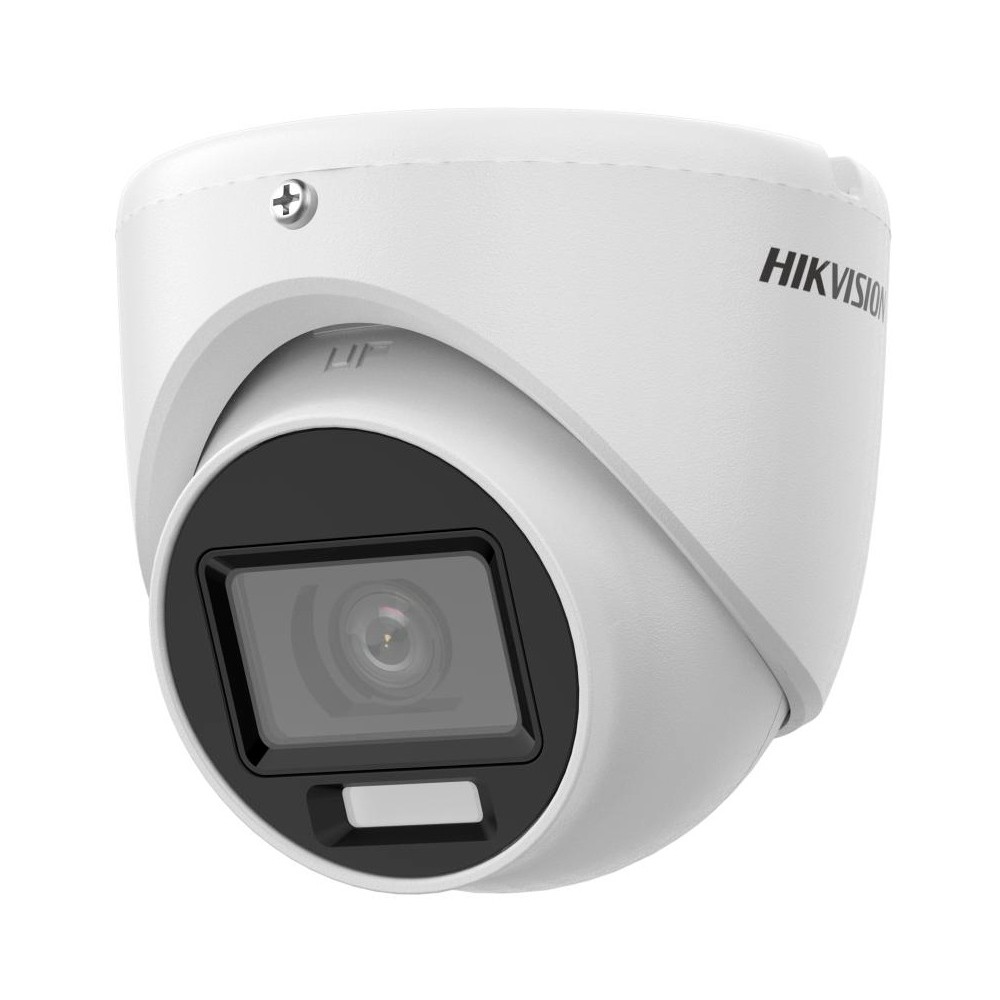 Camara Turret TVI 2MP IR20m Dual Light META DS-2CE76D0T-EXLMF 2.8mm Hikvision