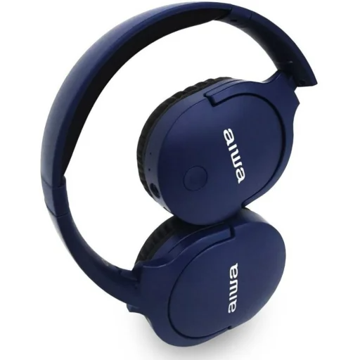 Audífono aiwa Bluetooth AwK11u azul over-ear