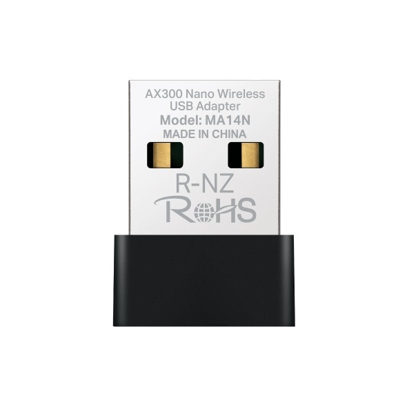 MA14N Adaptador USB inalámbrico nano AX300