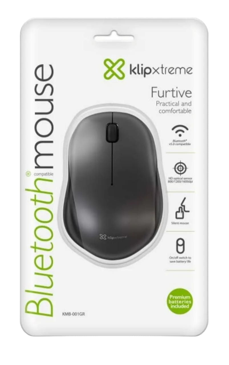 MOUSE BLUETOOTH KLIPXTREME KMB-001GR