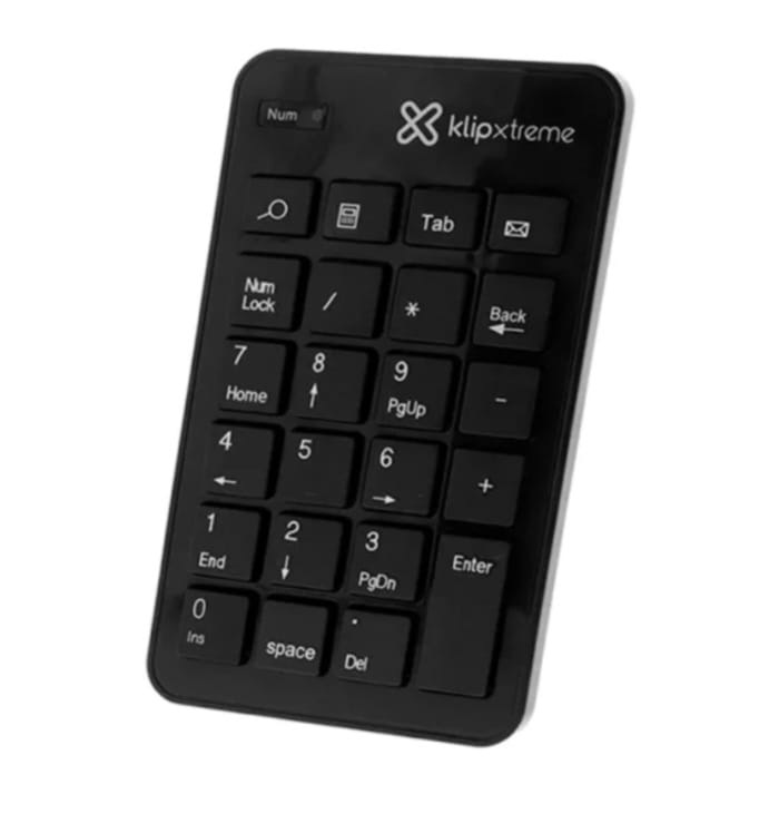 TECLADO NUMERICO INALAMBRICO KLIPXTREME KNP-110