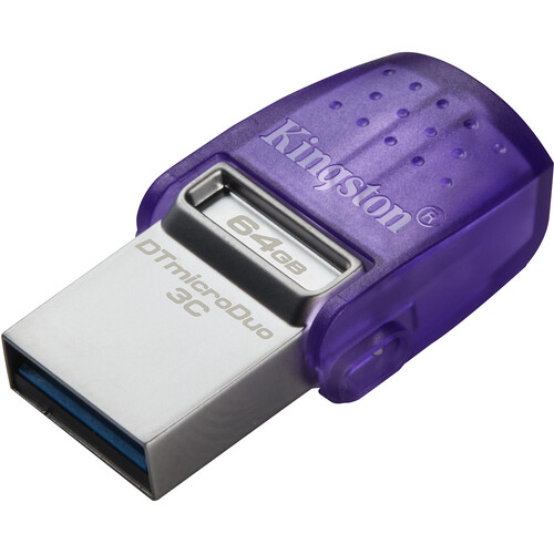 Pendrive 64GB Kingston DataTraveler microDuo 3C dual USB-A/USB-C Lec200MB/s