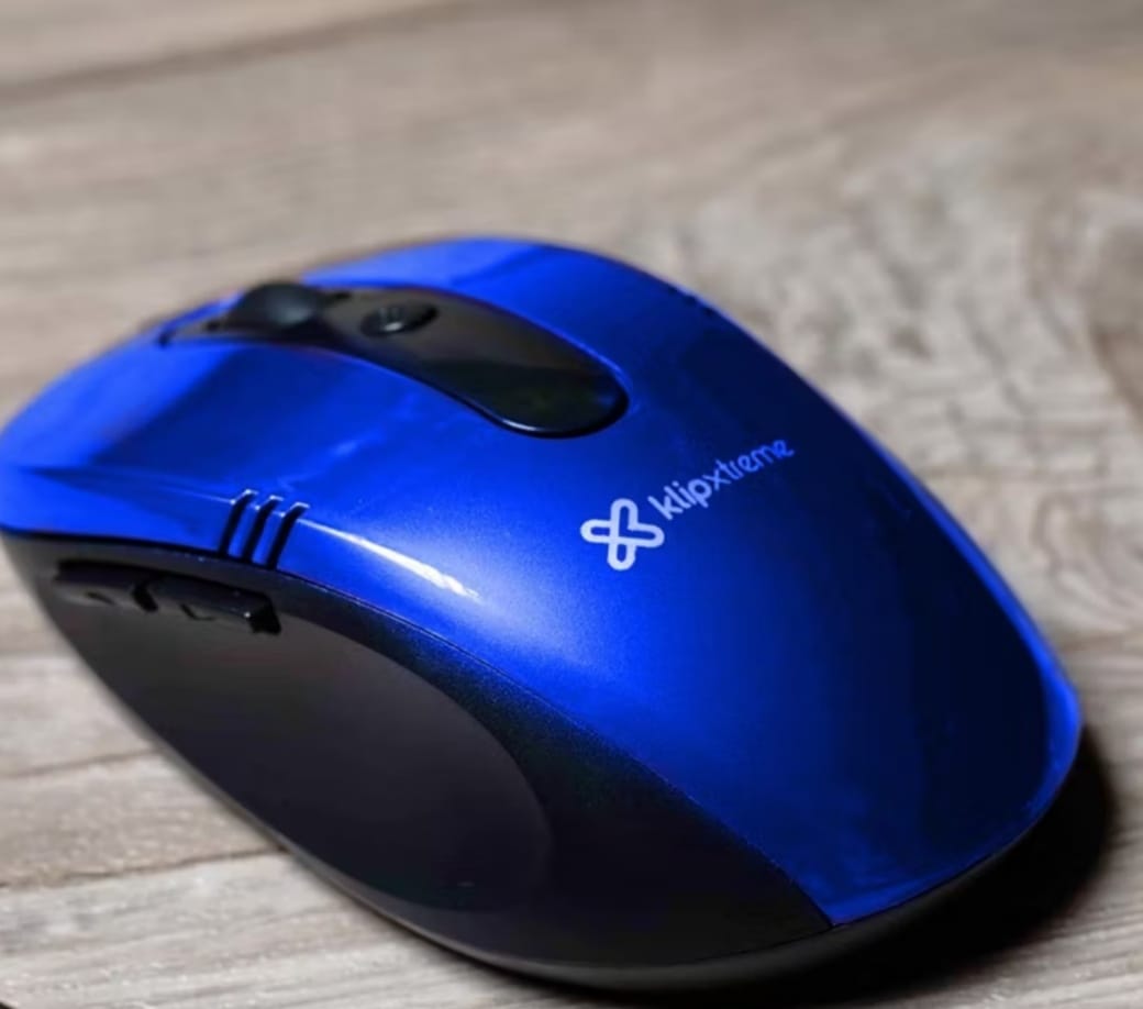 MOUSE ERGONOMICO INALAMBRICO KLIPXTREME KMW-330BL