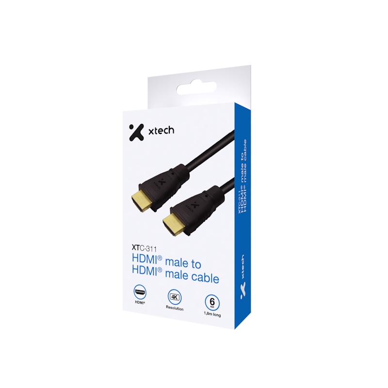 Cable HDMI macho a HDMI macho XTC-311
