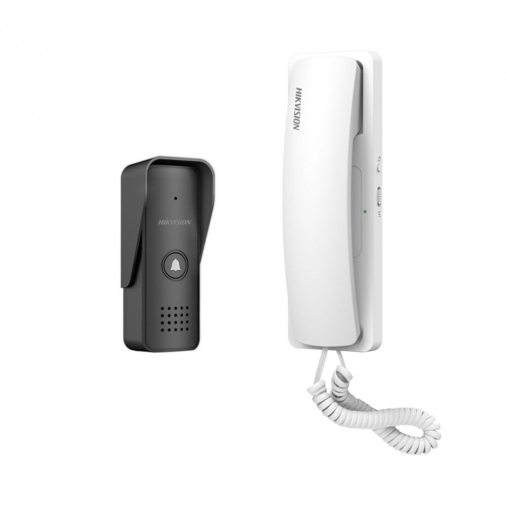 Kit Citofono Analogo 2 Hilos Plug & Play DS-KIS103 Hikvision
