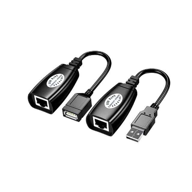 EXTENSOR USB 2.0 POR RJ45, HASTA 50 METROS