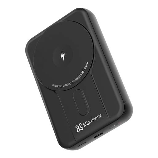 Cargador Portatil Klip Xtreme KPB-600 - 10000mAh, Magnético, USB-C PD, Inalámbrico